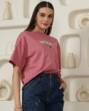 Back Graphic Print Relaxed Fit Tshirt