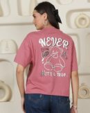 Back Graphic Print Relaxed Fit Tshirt
