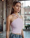 Ribbed Fitted Crop Top