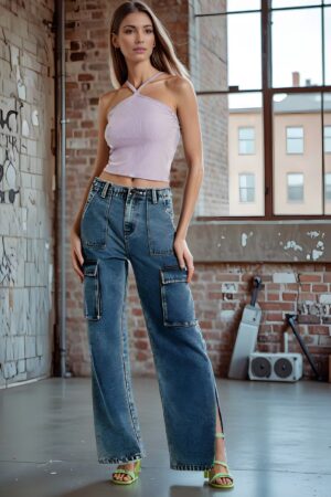 Ribbed Fitted Crop Top