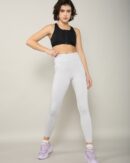 Activewear Ankle Length Leggings with Side Pockets