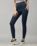 Activewear Ankle Length Sports Leggings with Pockets
