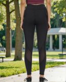 Activewear Ankle Length Mesh Panelled Sports Leggings