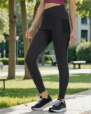 Activewear Ankle Length Mesh Panelled Sports Leggings
