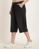 Below the Knee Length Denim Shorts With Pockets