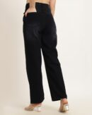 Ankle Length Straight Jeans With Pockets