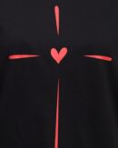Short Sleeves Graphic Front Print Crew Tshirt