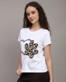 Short Sleeves Graphic Chest Print Crew Tshirt