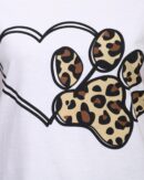 Short Sleeves Graphic Chest Print Crew Tshirt