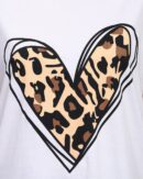 Short Sleeves Graphic Chest Print Crew Tshirt